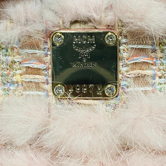 Sold!!Mcm pink Swarovski backpack - Picture 15 of 16